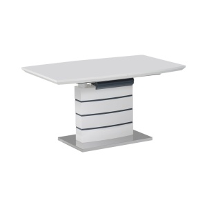 Επεκτεινόμενο τραπέζι Darsile Γκρι Ανθρακί MDF 140x90x76 cm - Img 2