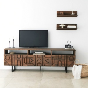 Έπιπλο TV Aristo-Walnut - Img 4