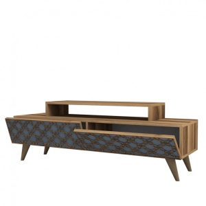 Έπιπλο TV City Walnut-Chalcedony - Img 4