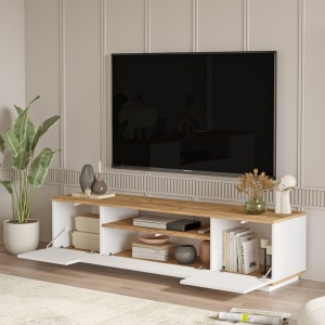 Έπιπλο TV Fr7 Λευκό 180x44.6x44.5 cm - Img 9