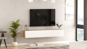 Έπιπλο TV FR8 Athlantic Pine-Λευκό - Img 3