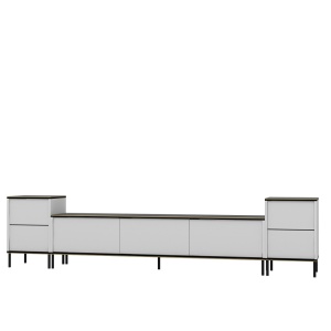 Έπιπλο TV Imaj Λευκό 180x45.2x35 cm - Img 8