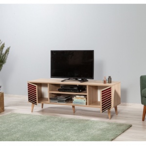 Έπιπλο TV TRUVA-221 Sonoma Oak - Img 5