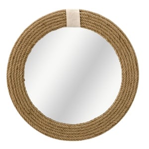 Επιτοίχιος καθρέφτης Rope 20767 Natural 60x2x60 cm