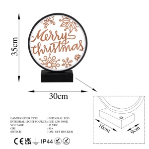 Επιτραπέζιο φωτιστικό XMAS5 Μαύρο/Χάλκινο - Img 9