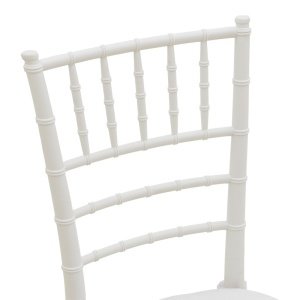 Καρέκλα κήπου Tiffany I, Λευκή, 46.5x39.5x87 cm - Img 6