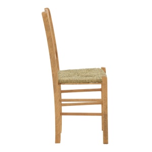 Καρέκλα Dmnir Charchie με perna από ξύλο οξιάς solid finisaj καρυδιά 41x42x92 cm - Img 4