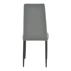 Καρέκλα Parker Γκρι 39.5x48x95 cm - Img 5