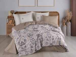 Κλινοσκεπάσματα Anabel Grey (Βαμβάκι 100% Poplin)