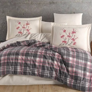 Κλινοσκεπάσματα Margeret Black (Βαμβάκι 100% Poplin)