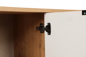 Κονσόλα Clara Console - Oak, Λευκό - Img 5