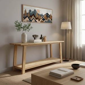 Κονσόλα Decoza Φυσικό 200x40x80 cm