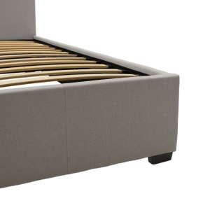 Κρεβάτι διπλό με αποθηκευτικό χώρο 160x200 cm Norse 9901 Γκρι - Img 6
