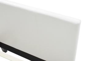 Κρεβάτι μονό 100x200 cm Nevil 141 Λευκό ματ - Img 5