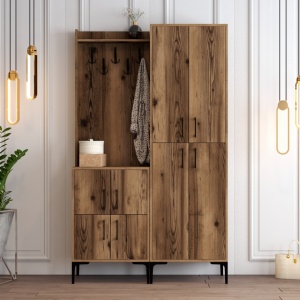 Κρεμάστρα Εισόδου Berlin BA - Walnut
