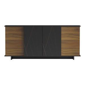 Μπουφές Zafore Καρυδί 180x45x80 cm - Img 3