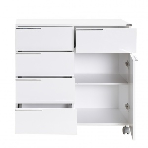 Ντουλάπα Diverse ADR-415 High Gloss Λευκό - Img 10