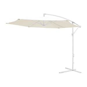 Ομπρέλα κήπου Jiopel Λευκό 300x300x250 cm