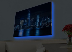 Πίνακας με LED 4570HDACT Πολύχρωμο 45x70 cm