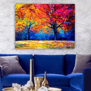 Πίνακας 292880360 Πολύχρωμο 70x100 cm