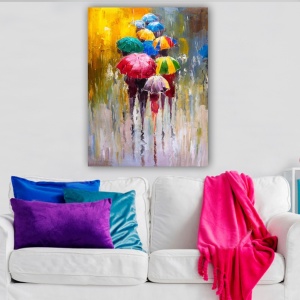 Πίνακας 613776053 Πολύχρωμο 70x100 cm