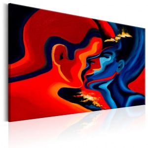 Πίνακας - Cosmic Kiss 60x40 cm - Img 1