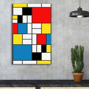 Πίνακας FAMOUSART Πολύχρωμος 45x70 cm