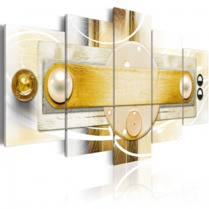 Πίνακας - Gold frigidity 100x50 cm