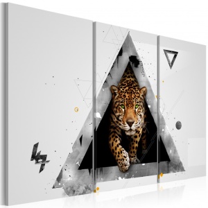 Πίνακας - Green-eyed cheetah 120x80 cm