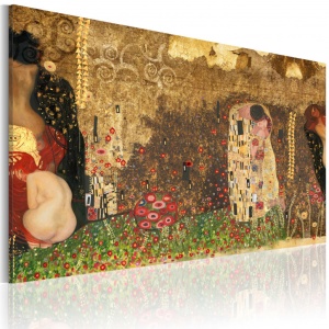 Πίνακας - Gustav Klimt - inspiration 90x60 cm