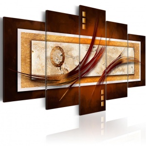 Πίνακας - Iridescent brown 100x50 cm