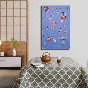 Πίνακας Palette Joy Πολύχρωμος 45x70 cm