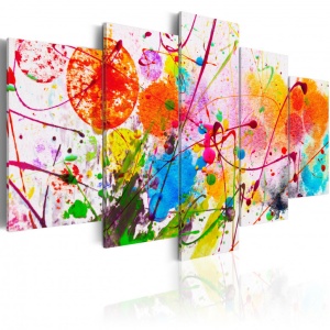Πίνακας - Summer of Colours 200x100 cm