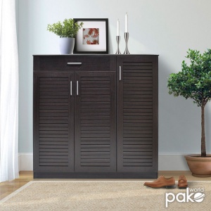 Παπουτσοθήκη Sante 30 Ζευγάρια Wenge 120x37x123 cm - Img 2