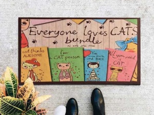 Πατάκι Εισόδου Bundle, 40x60 cm, Λαστιχένια Βάση