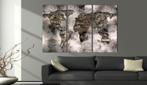Πίνακας από φελλό - Opalescent Map [Cork Map] 90x60 cm - Img 2