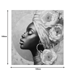 Πίνακας καμβά Giara E Inart, Pako World, 100x3x100 cm - Img 2