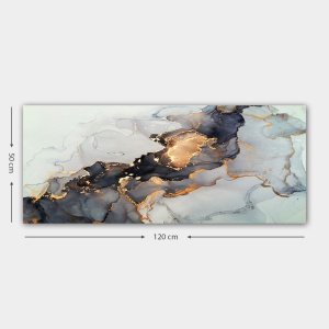 Πίνακας καμβά YTY1471082564 Πολύχρωμο 50x120 cm - Img 3