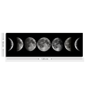 Πίνακας καμβά YTY639375763 Πολύχρωμο 50x120 cm - Img 3