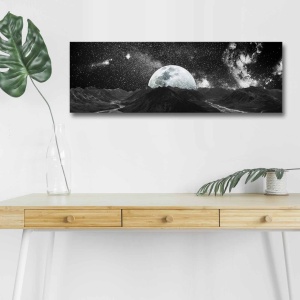 Πίνακας με LED 3090NASA Πολύχρωμο 30x90x3 cm - Img 3