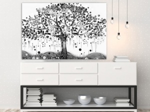 Πίνακας - Abundant Tree (1 Part) Wide 120x80 cm - Img 2