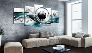 Πίνακας - Blue Eye 100x50 cm - Img 2