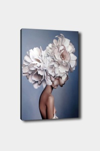 Πίνακας Celeste Aurora Πολύχρωμο 50x70x3 cm - Img 2