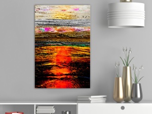 Πίνακας - Childhood Dreams (1 Part) Vertical 80x120 cm - Img 2
