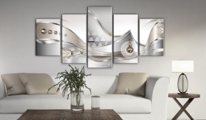 Πίνακας - Crystalline Depth 100x50 cm - Img 2