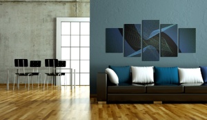 Πίνακας - Dark abstraction 200x100 cm - Img 2