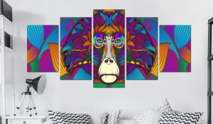Πίνακας - Hypnosis of Colours 200x100 cm - Img 2