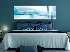 Πίνακας - Ice Queen (1 Part) Narrow 135x45 cm - Img 2