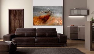 Πίνακας - Roaring Deer 90x60 cm - Img 2