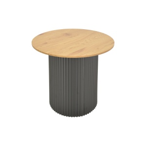 Πλαϊνό τραπεζάκι Dovel Φυσικό 50x50x45 cm - Img 3